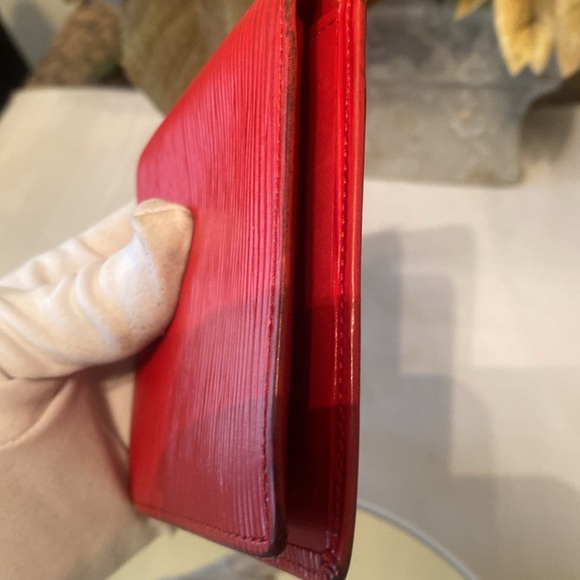 Louis Vuitton Red Epi Marco Wallet-#24 - Picture 12 of 13